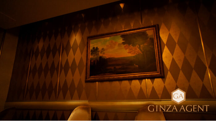 銀座高級クラブ・ジャンダルク2　絵画